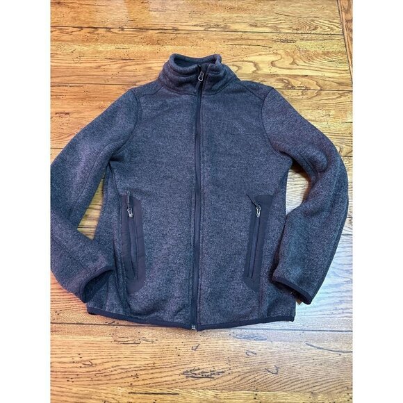 Champion  Performance Jacket Women Small Black Sleeve Full Zip Fleece Lined B3 - Picture 1 of 9